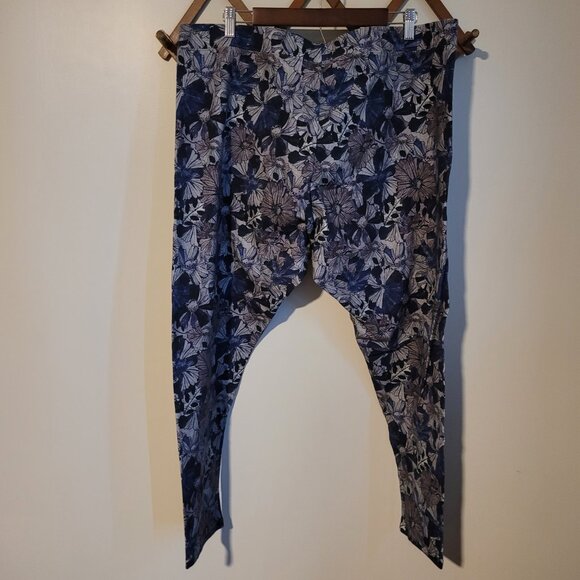 Soft Surroundings Floral Soft Leggings SZ 2X - Picture 2 of 4